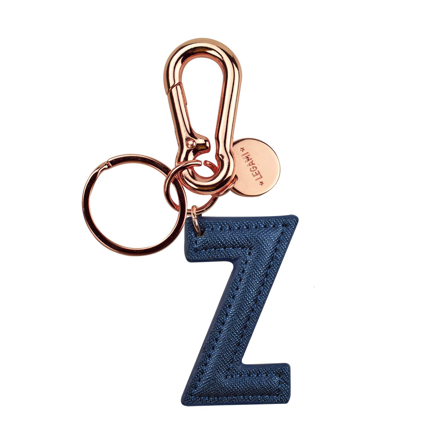 KEY RING - MY INITIAL - BLUE - Z / PACK DE 1