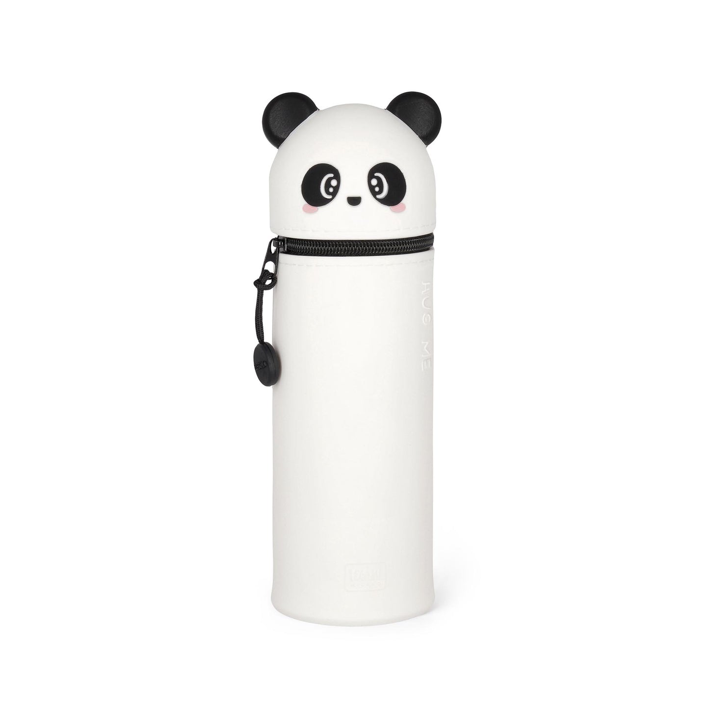 2-IN-1 SILICONE PENCIL CASE - KAWAII - PANDA / PACK DE 4