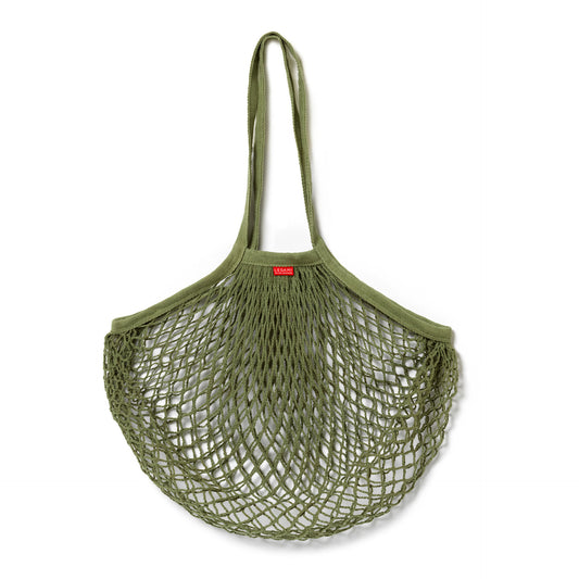 COTTON MESH BAG - GREEN / PACK DE 3