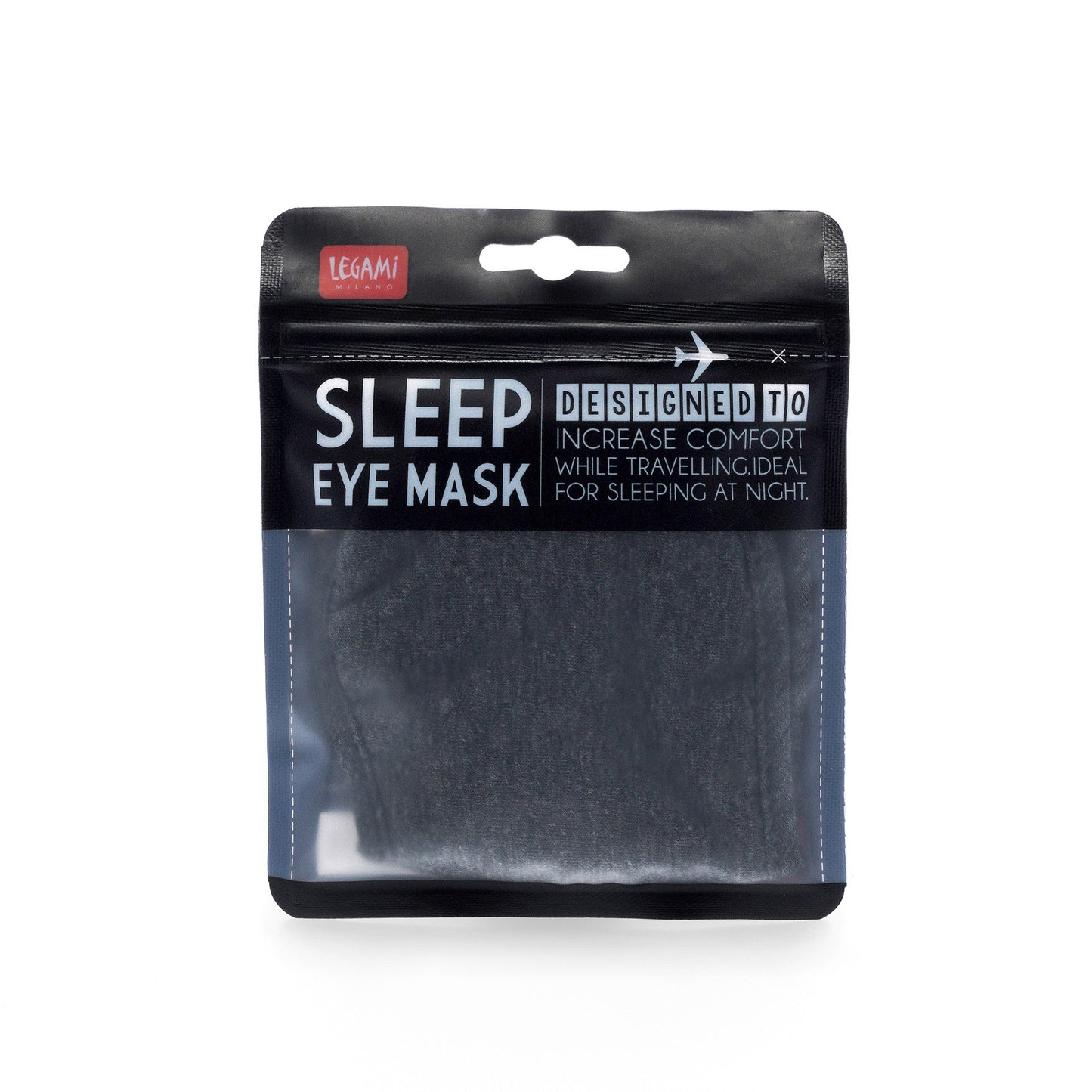 TRAVEL SLEEP MASK - GREY / PACK DE 12