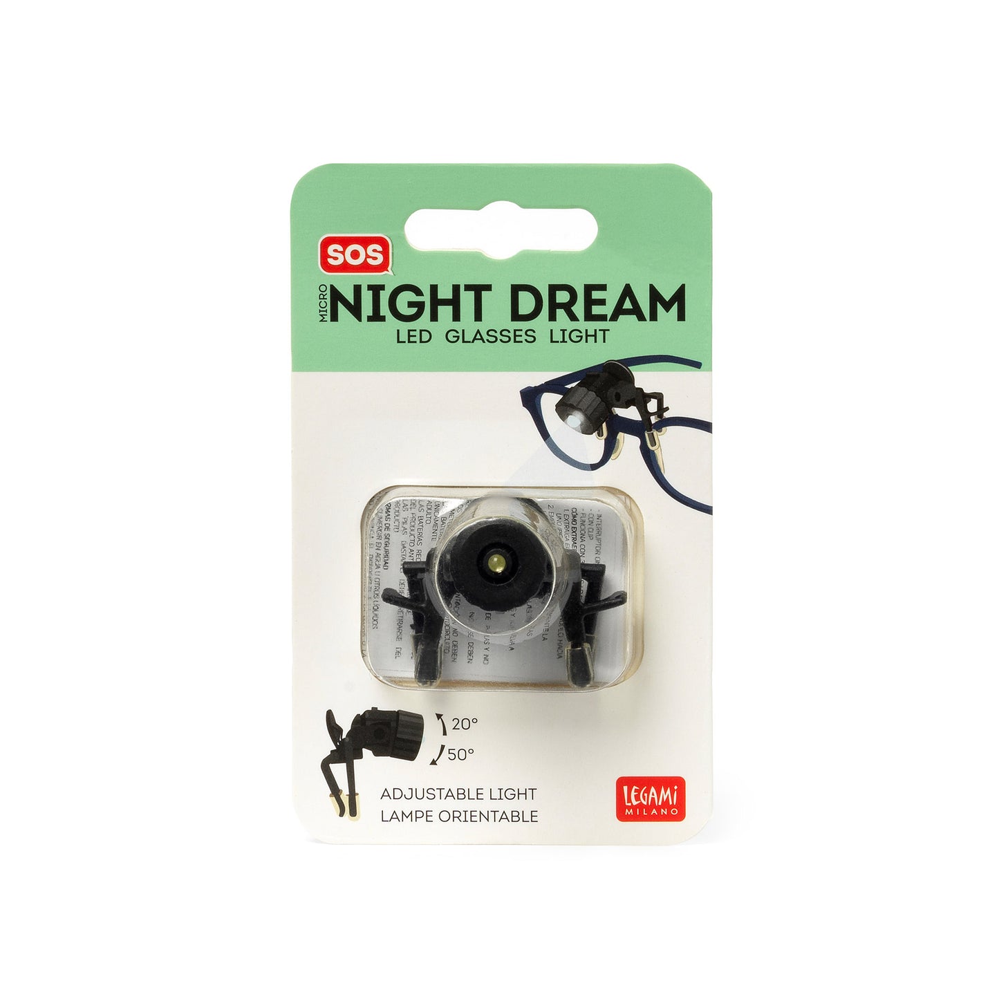 LED GLASSES LIGHT - MICRO NIGHT DREAM / PACK DE 8