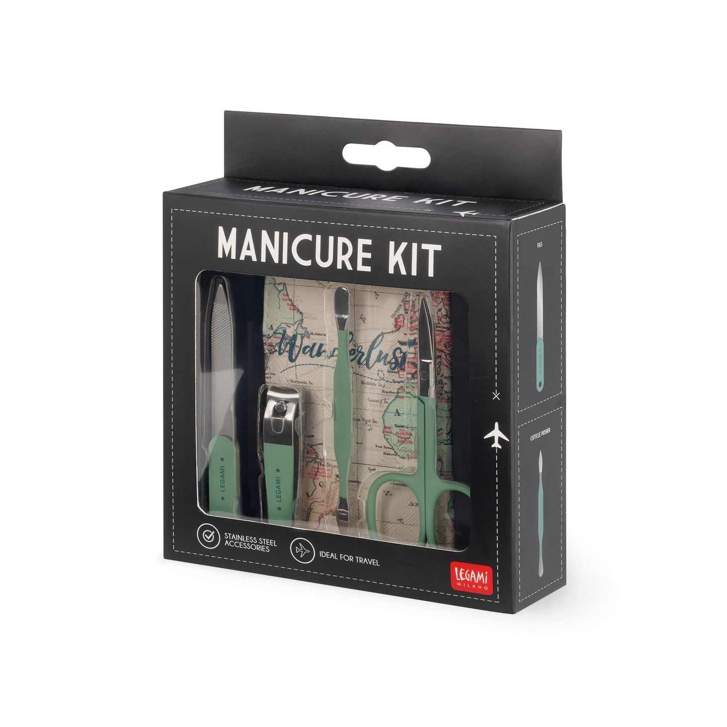 MANICURE KIT - MANICURE SET - TRAVEL / PACK DE 6