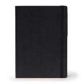 LINED NOTEBOOK - MY NOTEBOOK - LARGE - BLACK / PACK DE 3