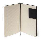 LINED NOTEBOOK - MY NOTEBOOK - LARGE - BLACK / PACK DE 3