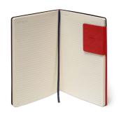 LINED NOTEBOOK - MY NOTEBOOK - LARGE - RED / PACK DE 3