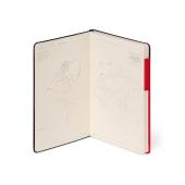 PLAIN NOTEBOOK - MY NOTEBOOK - MEDIUM - RED / PACK DE 3