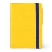 PLAIN NOTEBOOK - MY NOTEBOOK - SMALL - YELLOW FREESIA / PACK DE 3