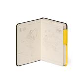 PLAIN NOTEBOOK - MY NOTEBOOK - SMALL - YELLOW FREESIA / PACK DE 3