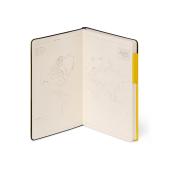 LINED NOTEBOOK - MY NOTEBOOK - MEDIUM - YELLOW FREESIA / PACK DE 3