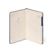 PLAIN NOTEBOOK - MY NOTEBOOK - MEDIUM - GALACTIC BLUE / PACK DE 3