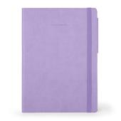 PLAIN NOTEBOOK - MY NOTEBOOK - LARGE - LAVENDER / PACK DE 3