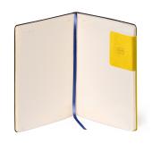PLAIN NOTEBOOK - MY NOTEBOOK - LARGE - YELLOW FREESIA / PACK DE 3
