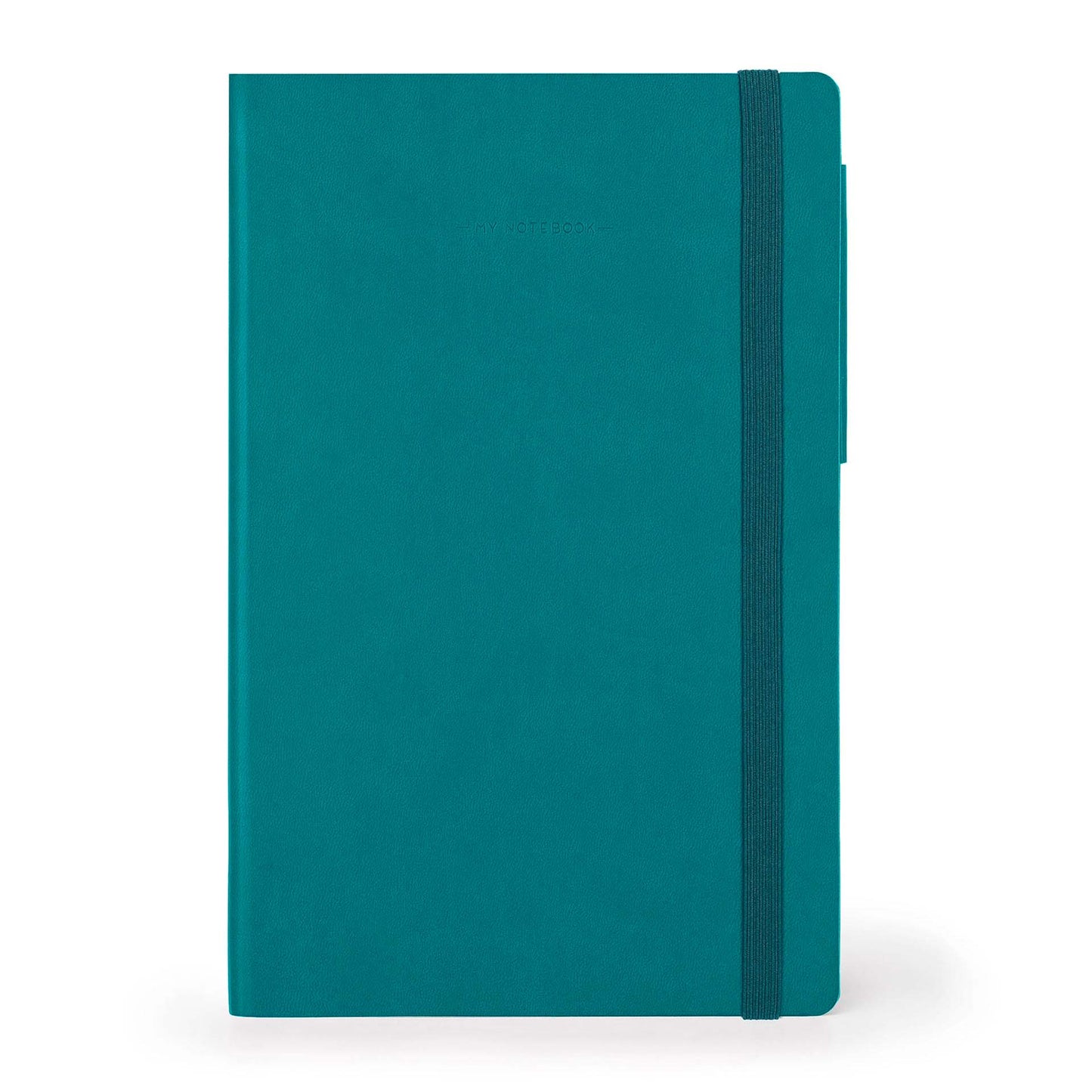 PLAIN NOTEBOOK - MY NOTEBOOK - LARGE - MALACHITE GREEN / PACK DE 3
