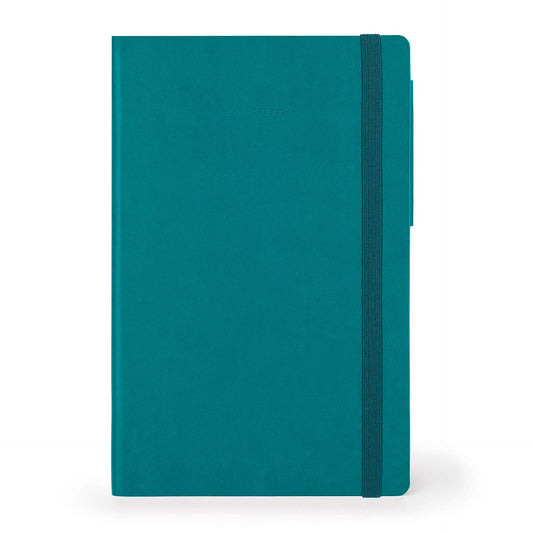 PLAIN NOTEBOOK - MY NOTEBOOK - LARGE - MALACHITE GREEN / PACK DE 3