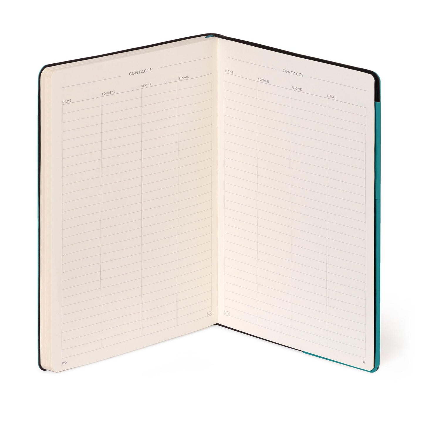 PLAIN NOTEBOOK - MY NOTEBOOK - LARGE - MALACHITE GREEN / PACK DE 3