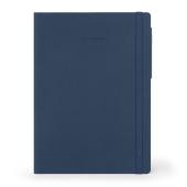 PLAIN NOTEBOOK - MY NOTEBOOK - LARGE - GALACTIC BLUE / PACK DE 3