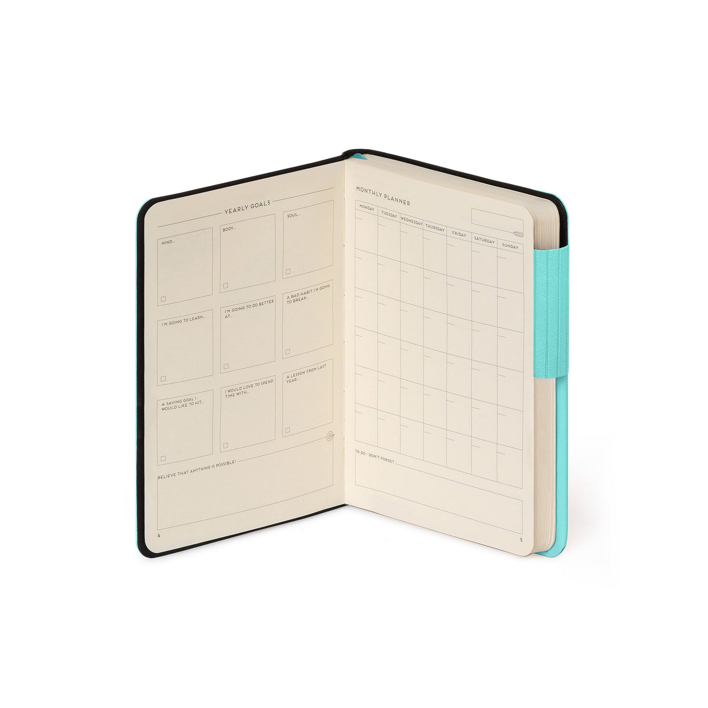 LINED NOTEBOOK - MY NOTEBOOK - SMALL - AQUATIC AWE / PACK DE 3