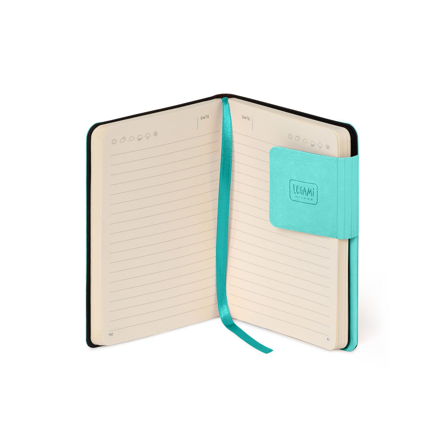 LINED NOTEBOOK - MY NOTEBOOK - SMALL - AQUATIC AWE / PACK DE 3