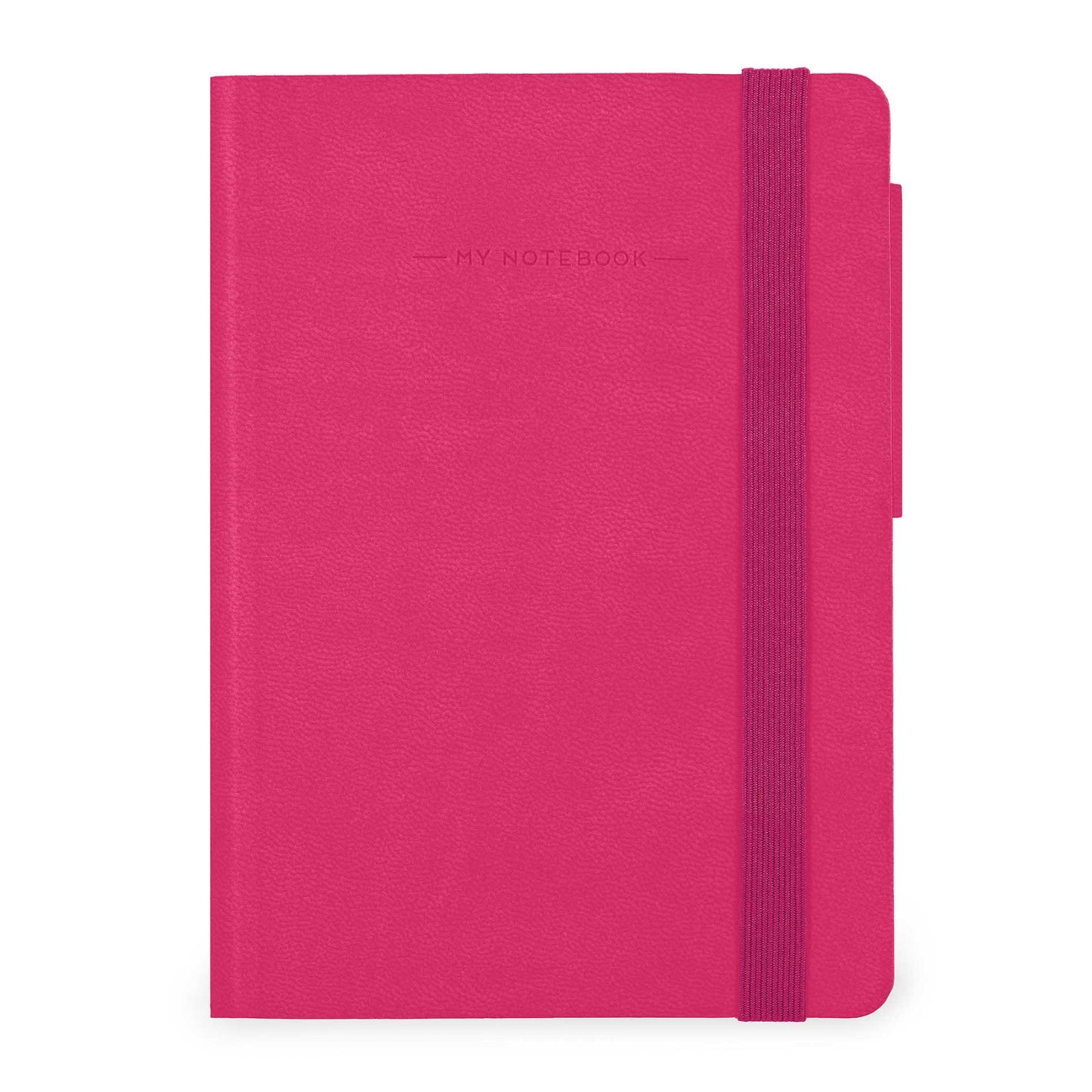 LINED NOTEBOOK - MY NOTEBOOK - SMALL - RASPBERRY / PACK DE 3