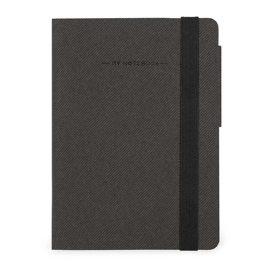 LINED NOTEBOOK - MY NOTEBOOK - SMALL - DEEP GRAPHITE / PACK DE 3
