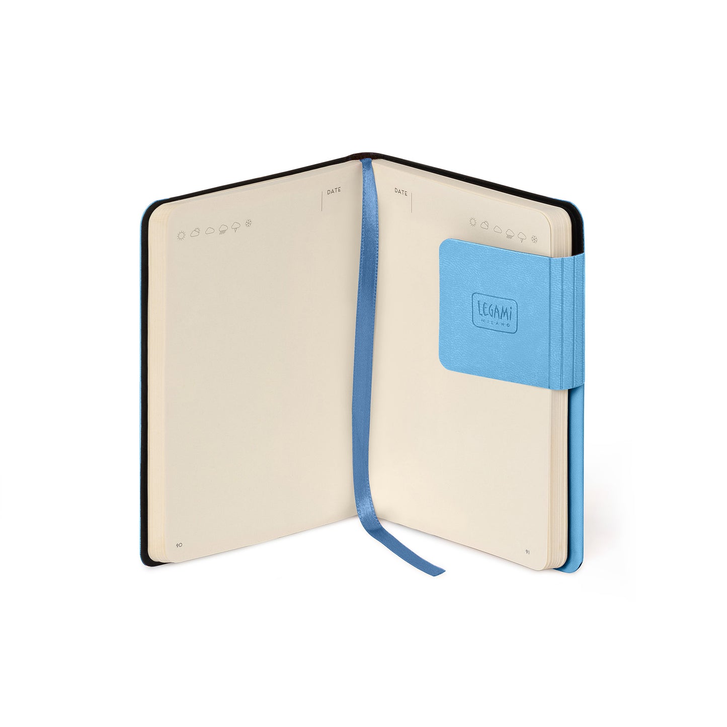 PLAIN NOTEBOOK - MY NOTEBOOK - SMALL - RETRO BLUE / PACK DE 3
