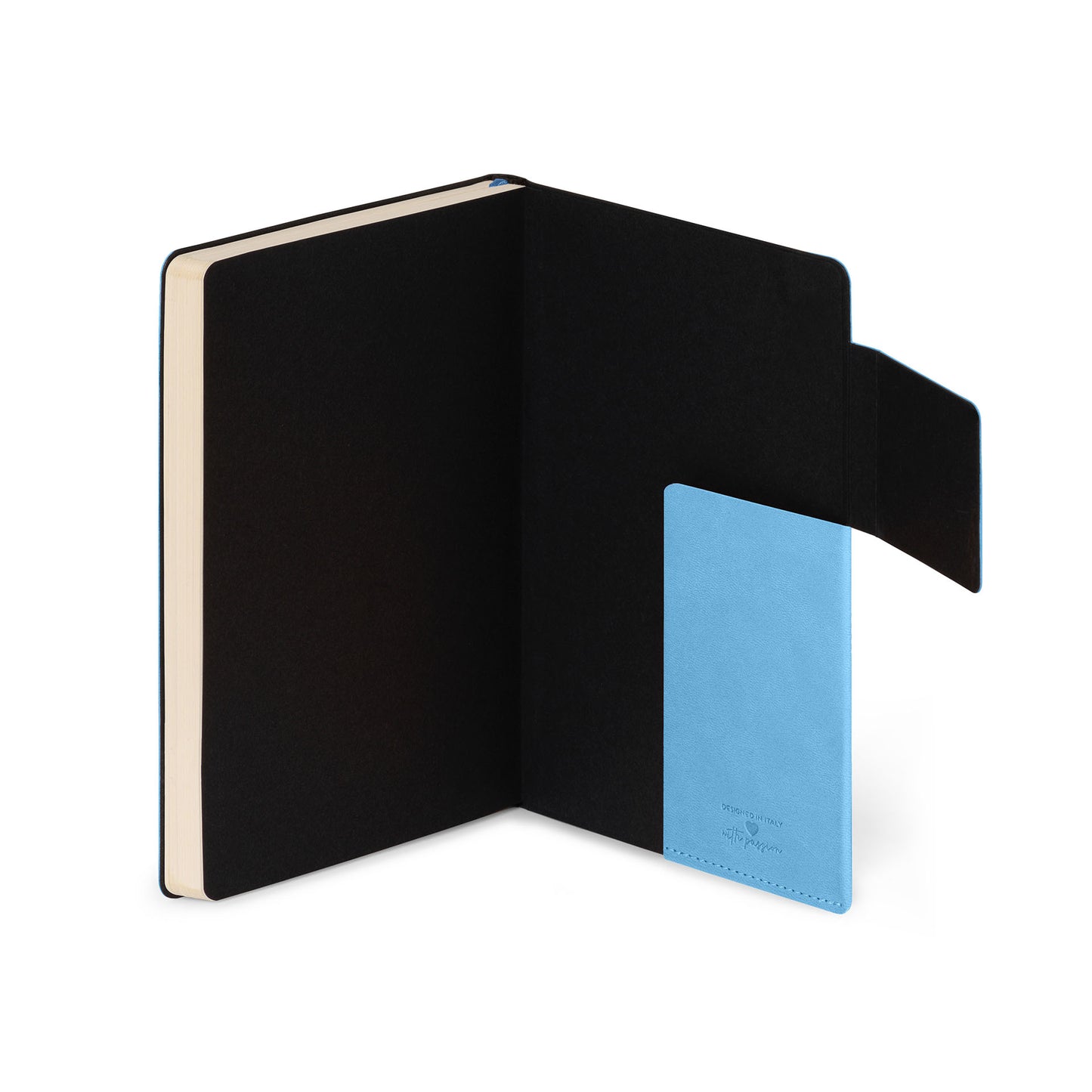 LINED NOTEBOOK - MY NOTEBOOK - MEDIUM - RETRO BLUE / PACK DE 3