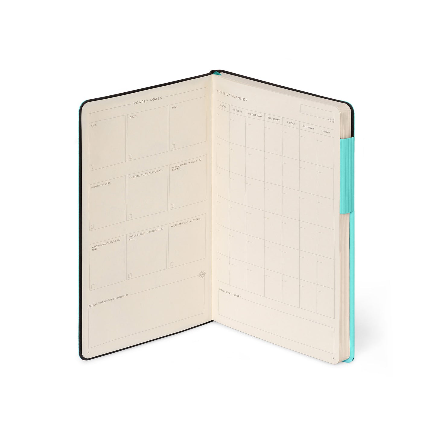 LINED NOTEBOOK - MY NOTEBOOK - MEDIUM - AQUATIC AWE / PACK DE 3