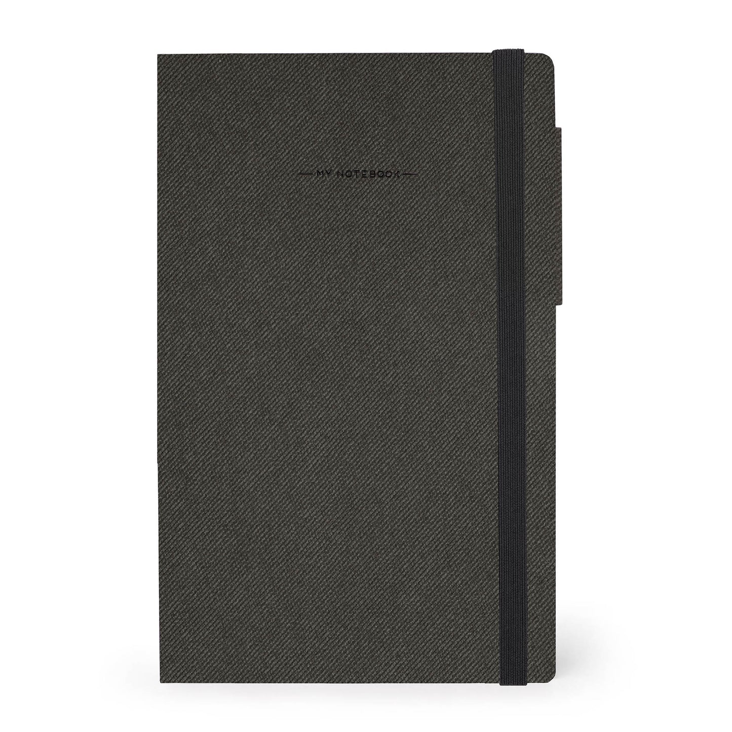 LINED NOTEBOOK - MY NOTEBOOK - MEDIUM - DEEP GRAPHITE / PACK DE 3