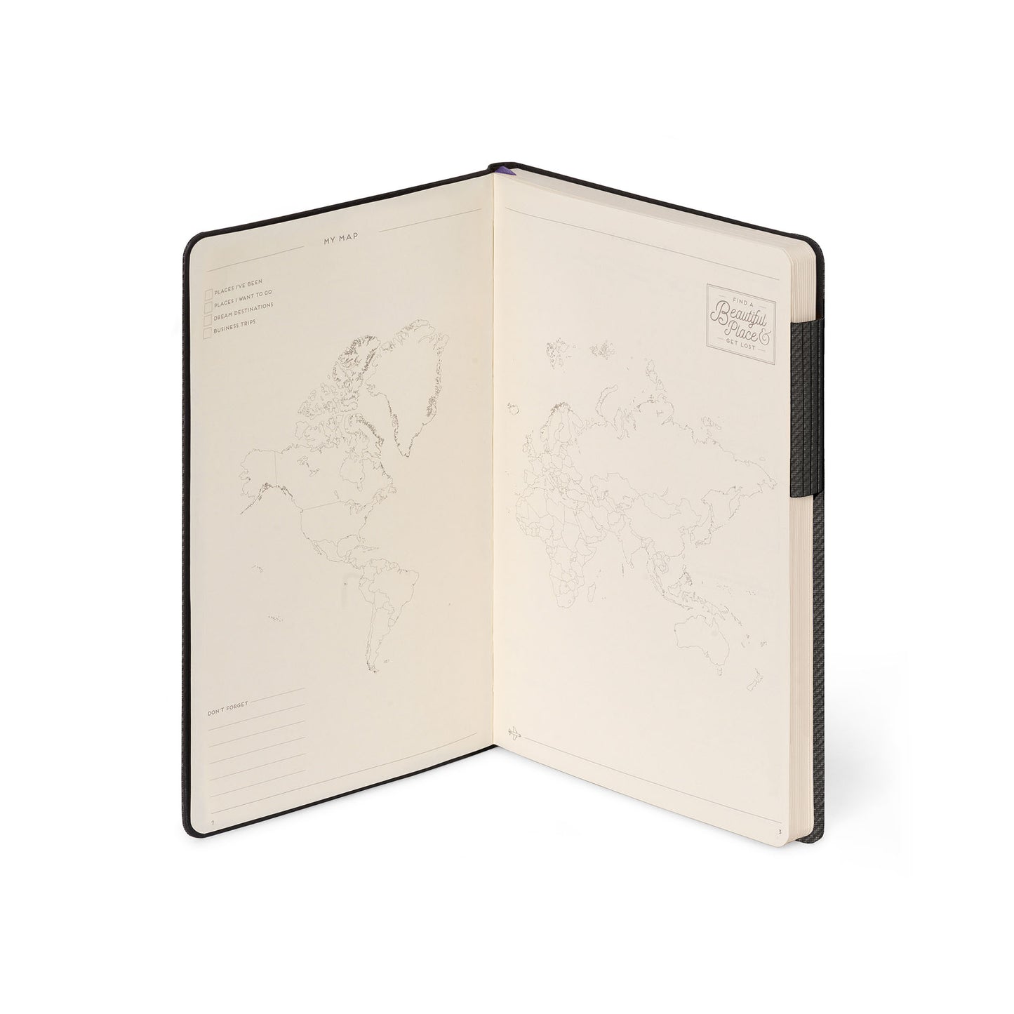 LINED NOTEBOOK - MY NOTEBOOK - MEDIUM - DEEP GRAPHITE / PACK DE 3