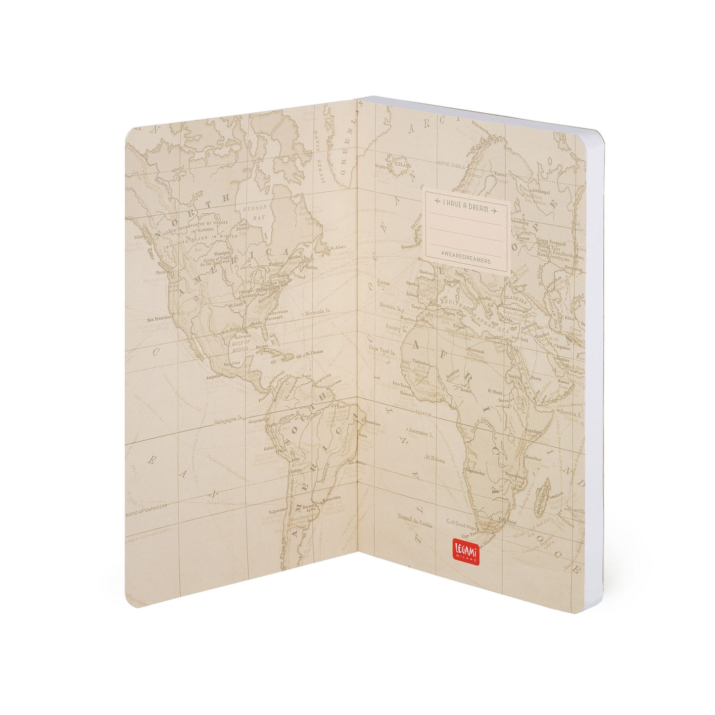 LINED NOTEBOOK - PHOTO NOTEBOOK - MEDIUM - TRAVEL / PACK DE 3