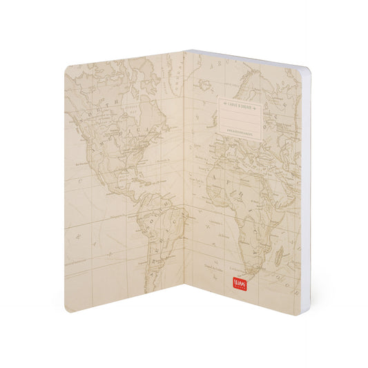 LINED NOTEBOOK - PHOTO NOTEBOOK - MEDIUM - TRAVEL / PACK DE 3