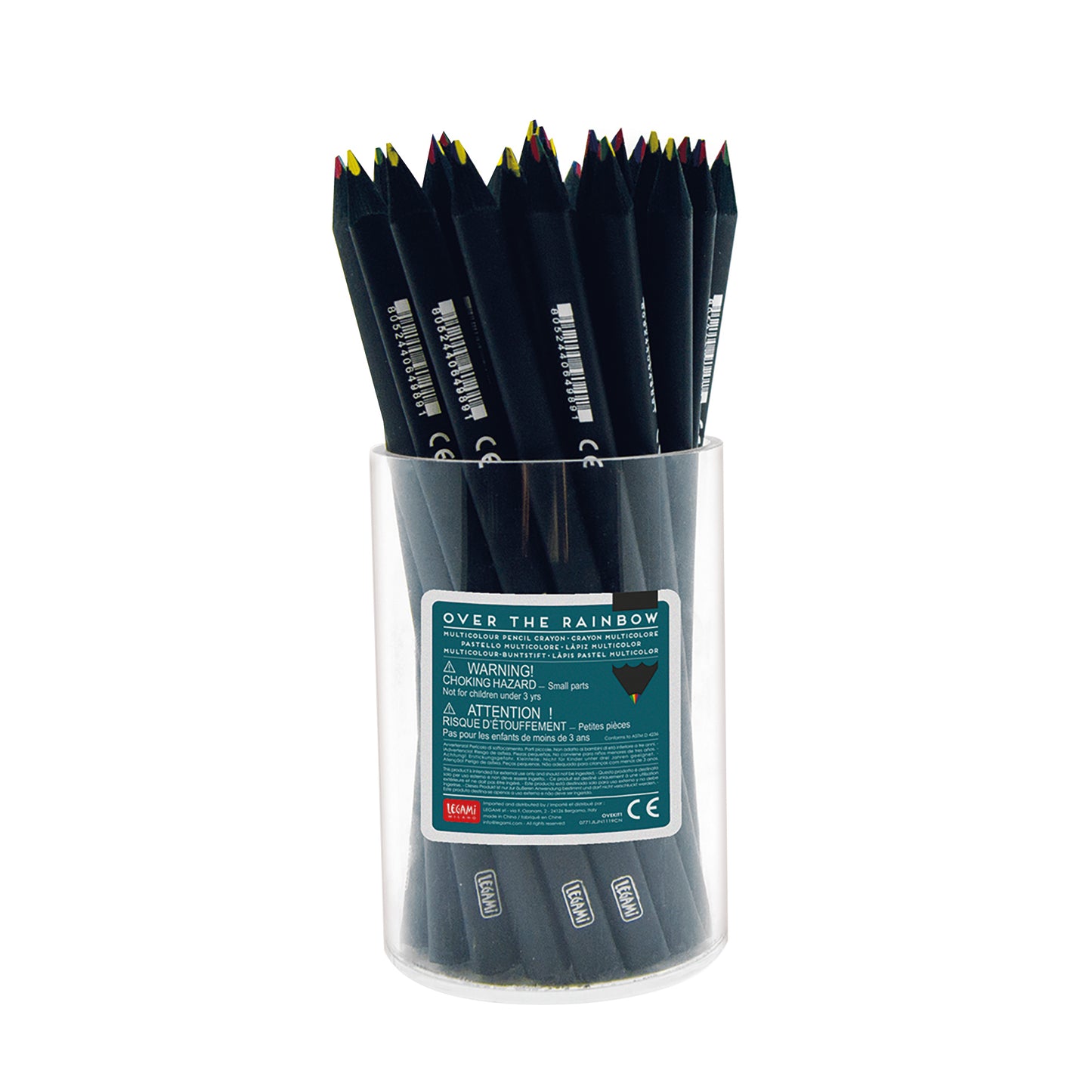 MULTICOLOUR PENCIL CRAYON - OVER THE RAINBOW / PACK DE 36