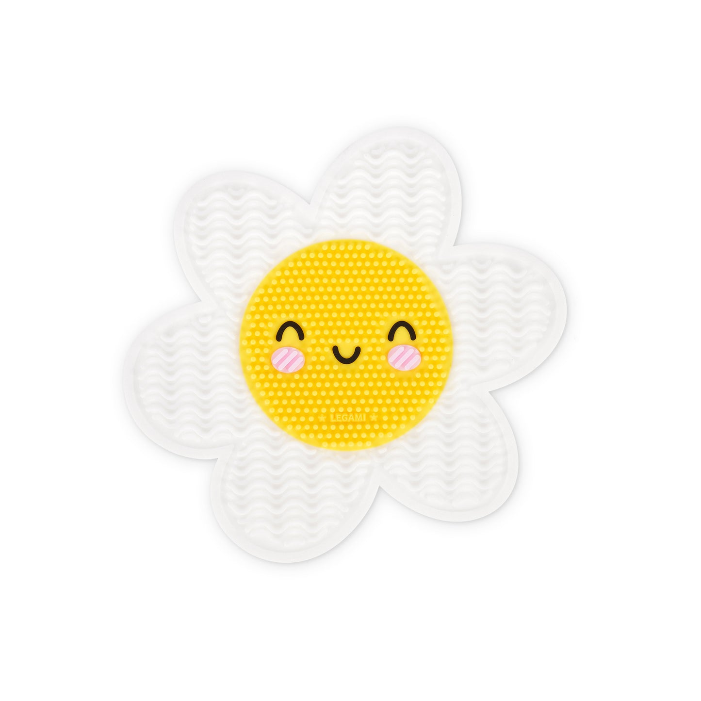 MAKE-UP BRUSH CLEANING PAD - BRUSH IT OFF! - DAISY / PACK DE 6