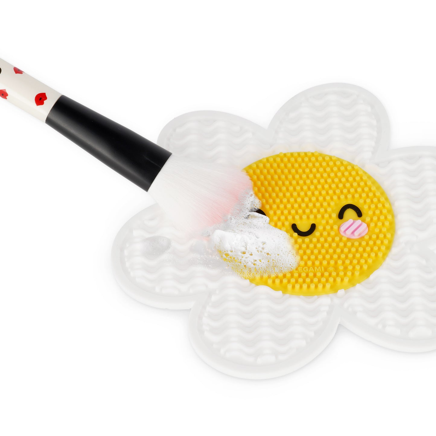 MAKE-UP BRUSH CLEANING PAD - BRUSH IT OFF! - DAISY / PACK DE 6