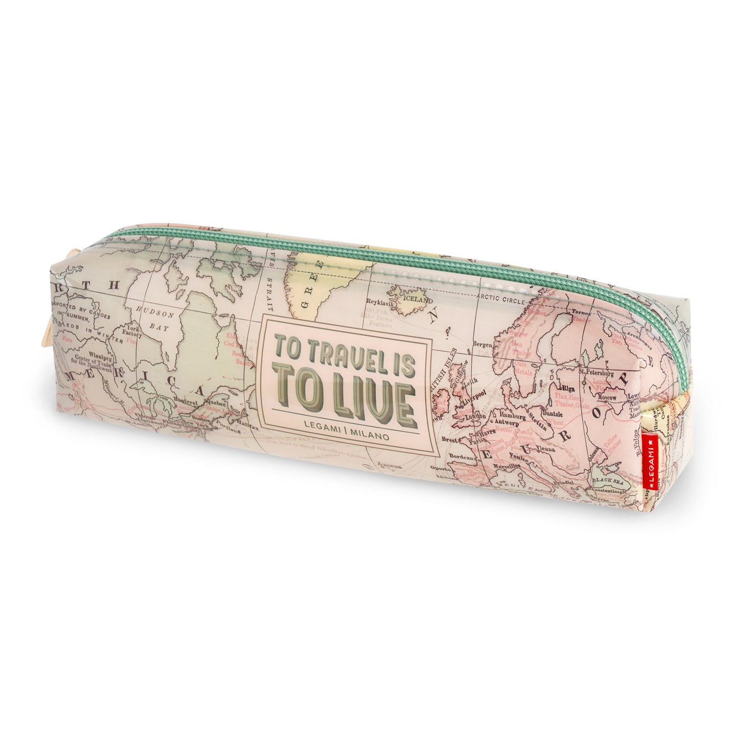 TRANSPARENT PENCIL CASE - PENCIL CASE - TRAVEL / PACK DE 4