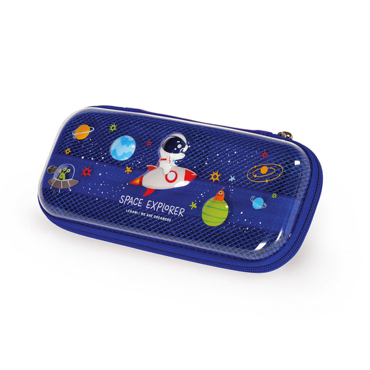 PENCIL CASE - WONDERWOW - SPACE / PACK DE 4