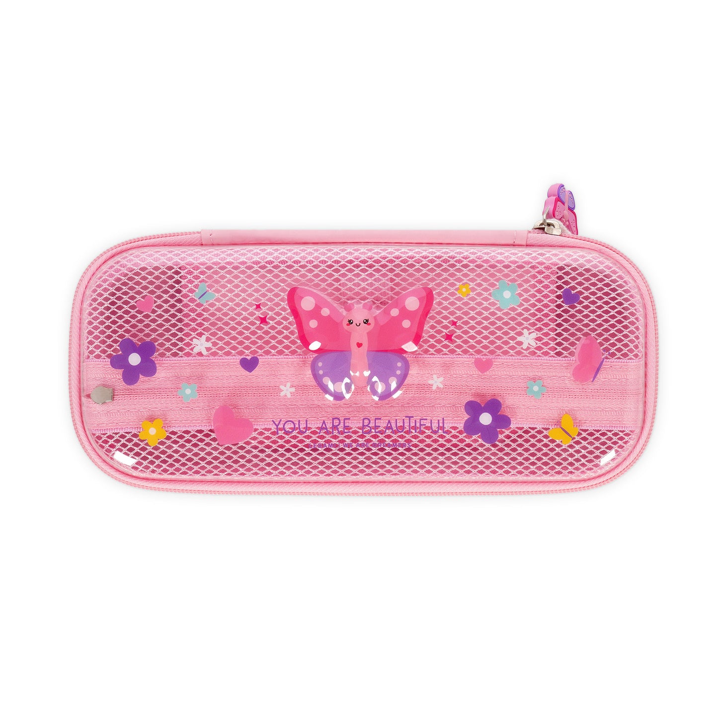 PENCIL CASE - WONDERWOW - BUTTERFLY / PACK DE 4