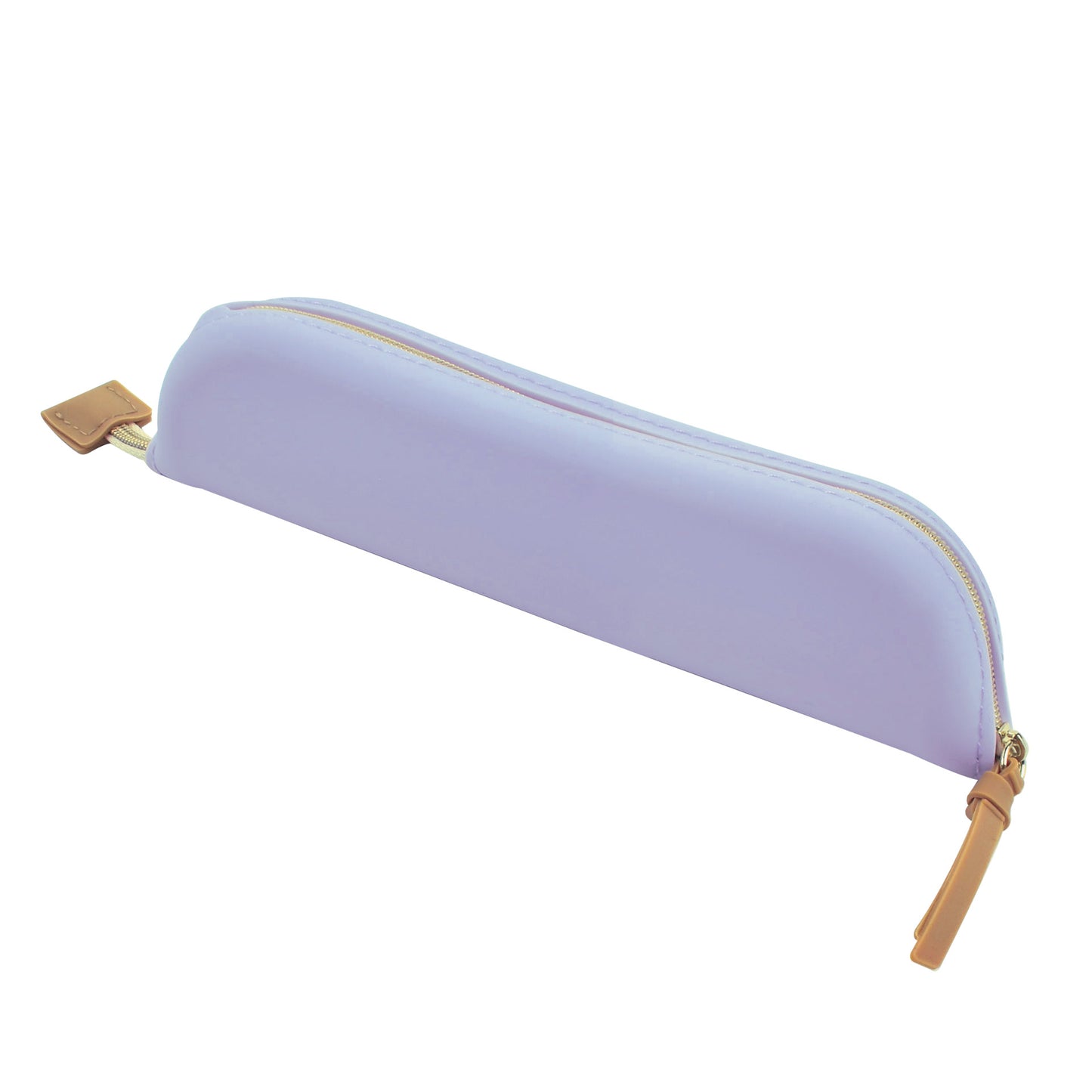 SOFT SILICONE PENCIL CASE - CUTE! - LILAC / PACK DE 4