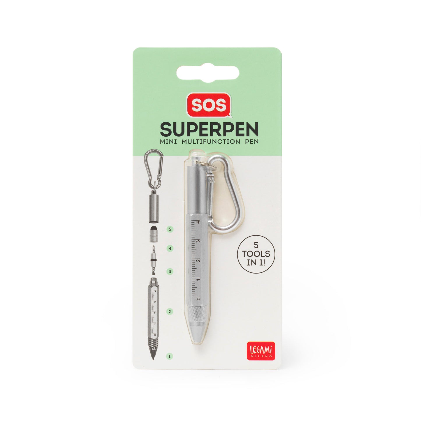MINI MULTIFUNCTION PEN - SOS SUPERPEN / PACK DE 10