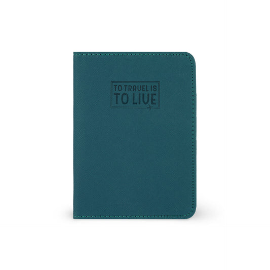 PASSPORT HOLDER - PETROL BLUE / PACK DE 3