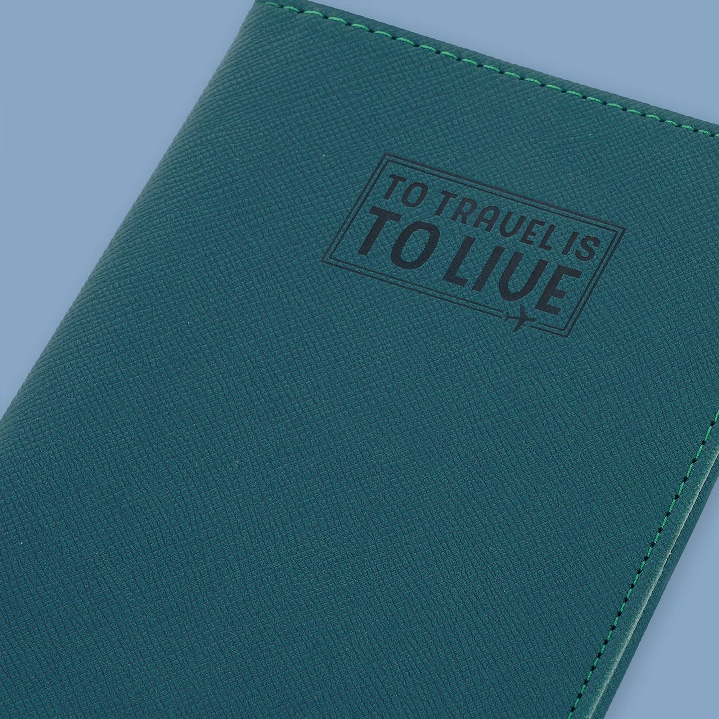 PASSPORT HOLDER - PETROL BLUE / PACK DE 3