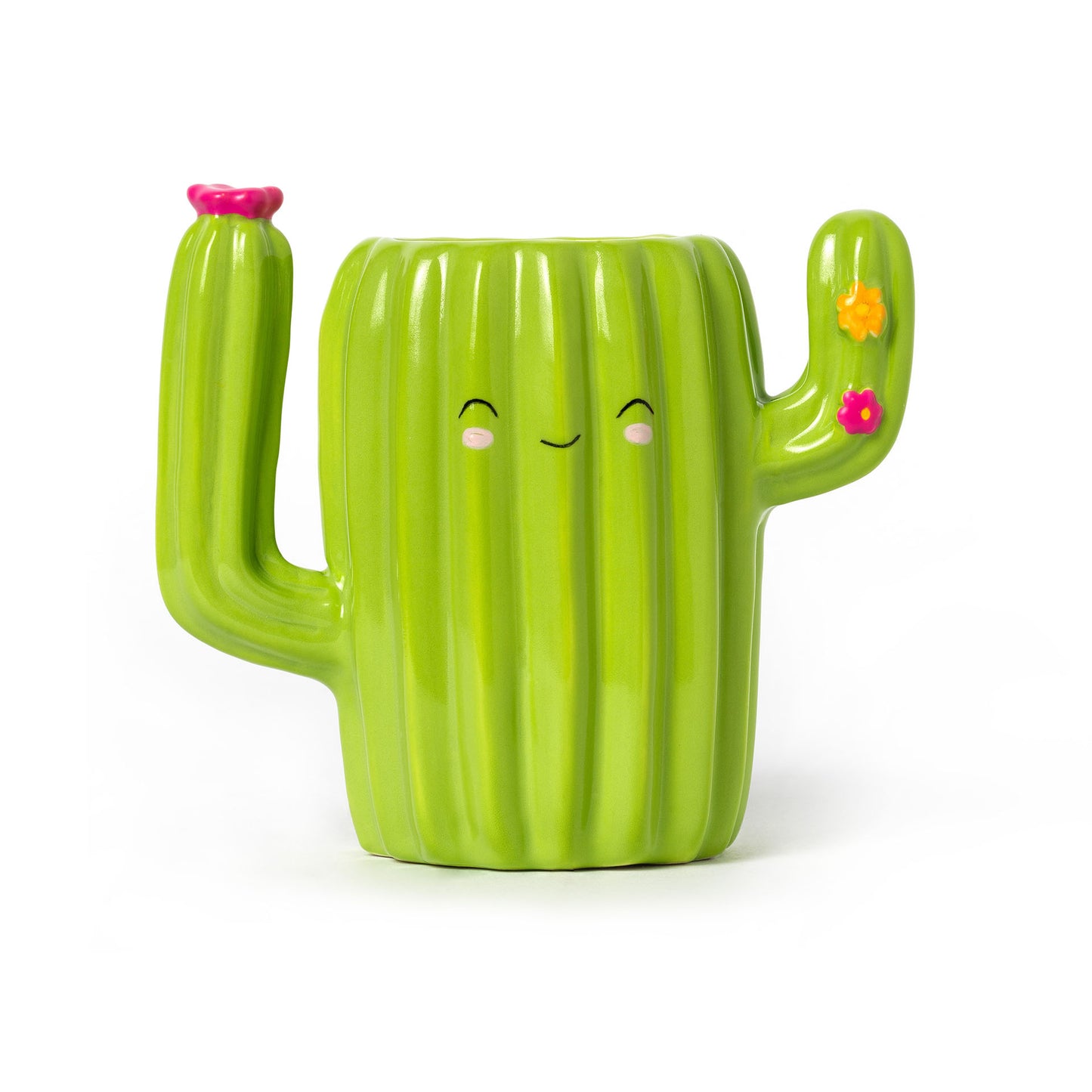 CERAMIC PEN HOLDER - DESK FRIENDS - CACTUS / PACK DE 2