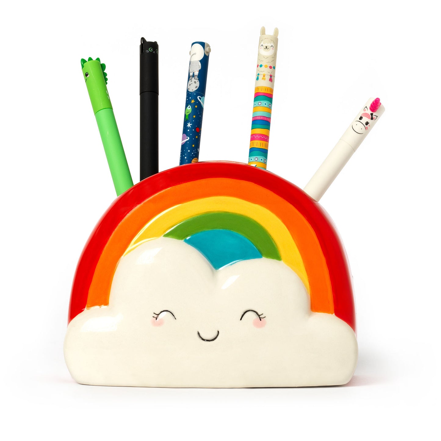 CERAMIC PEN HOLDER - DESK FRIENDS
- RAINBOW / PACK DE 2