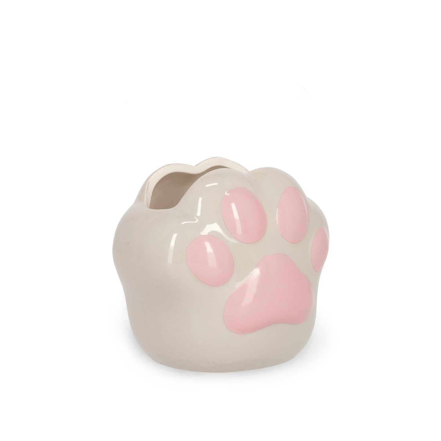 CERAMIC PEN HOLDER - DESK FRIENDS - KITTY / PACK DE 2