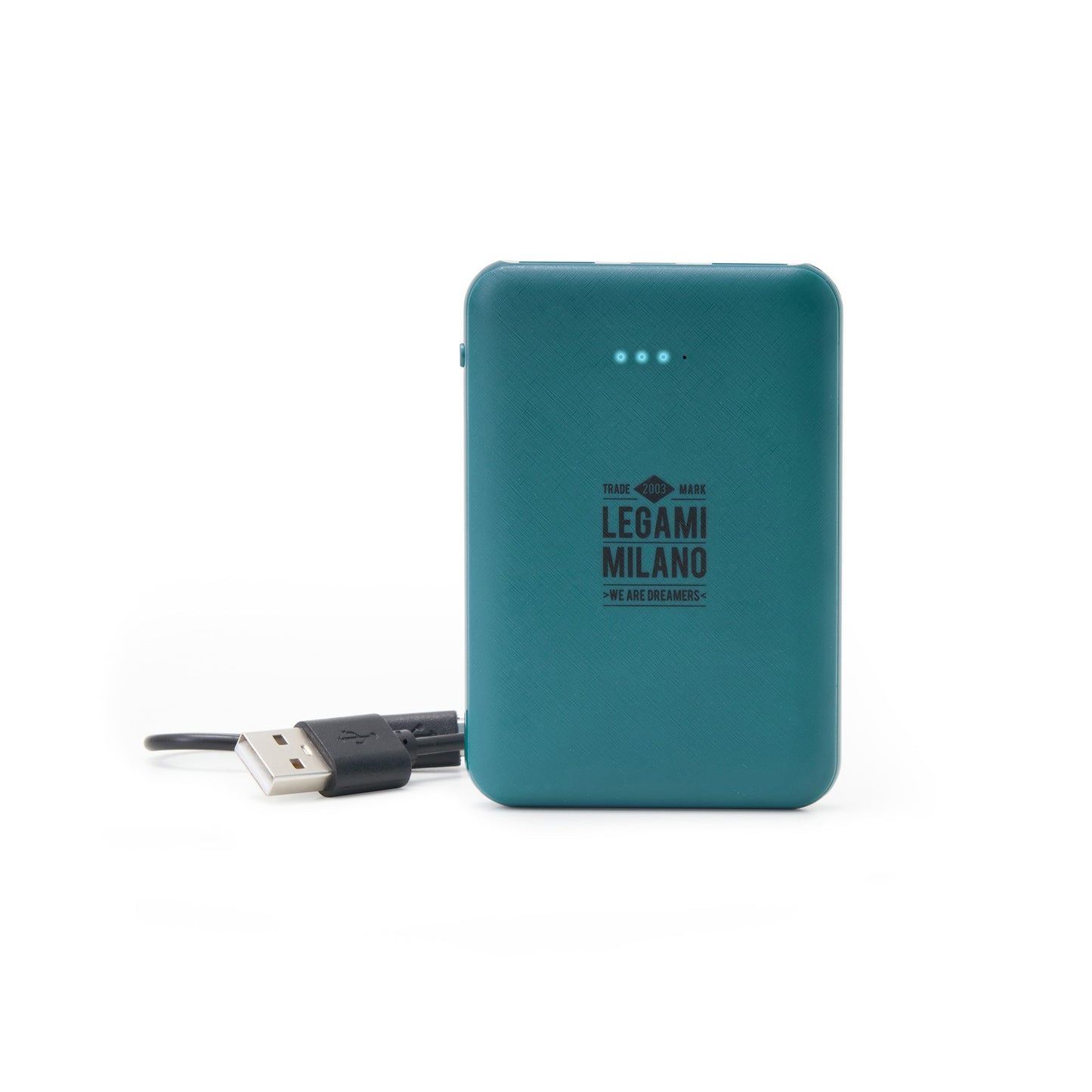 POWER BANK - SUPERCHARGE_5000mAh - PETROL BLUE / PACK DE 2