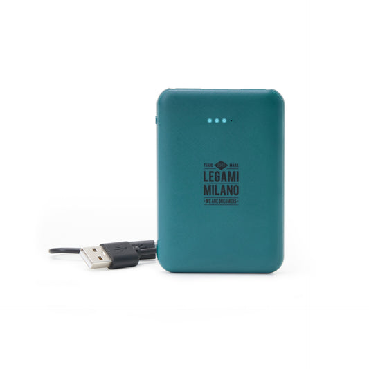 POWER BANK - SUPERCHARGE_5000mAh - PETROL BLUE / PACK DE 2