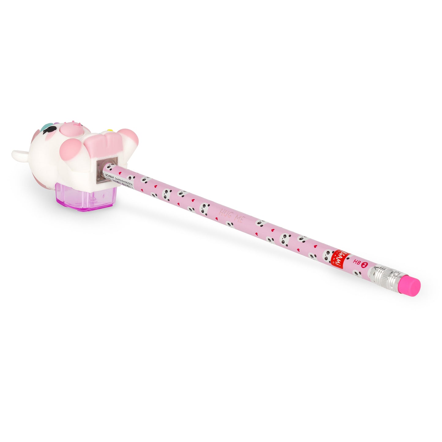 LIGHT-UP PEN. SHARPENER CONT. - SHARPENING IS MAGIC - UNICORN / PACK DE 12