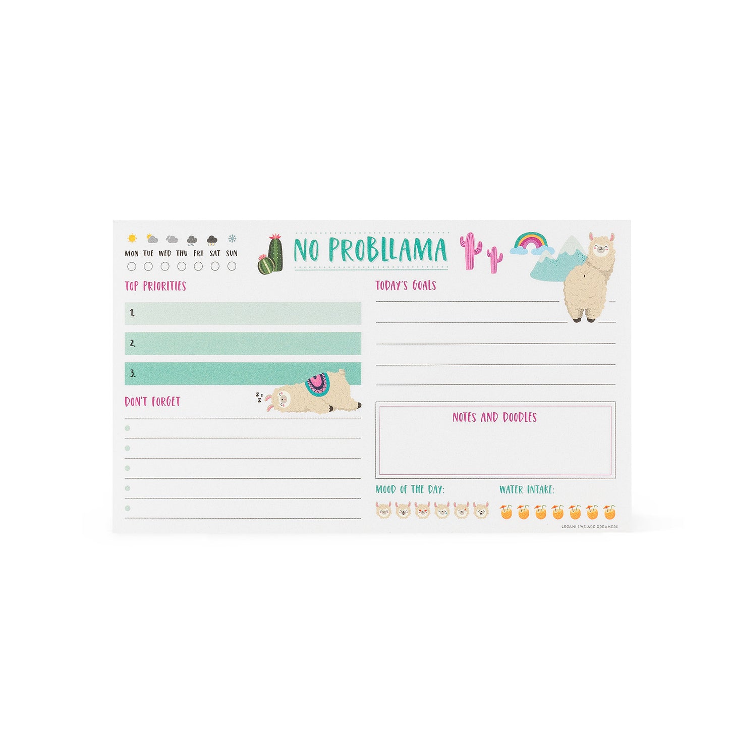 NOTEPAD - PAPER THOUGHTS - BEAUTIFUL DAY / PACK DE 3