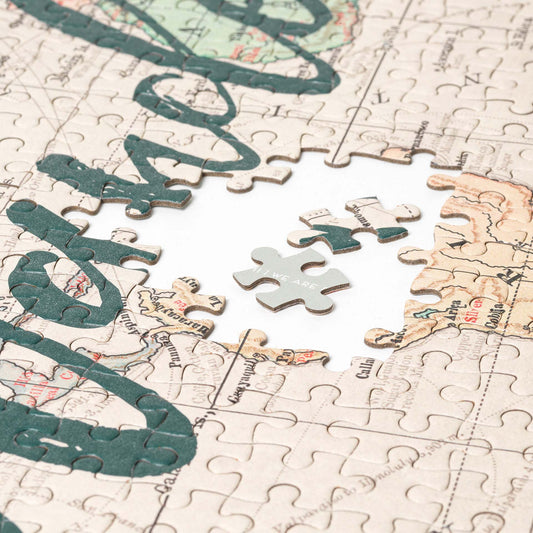 1000-PIECE PUZZLE - PUZZLE - TRAVEL / PACK DE 3