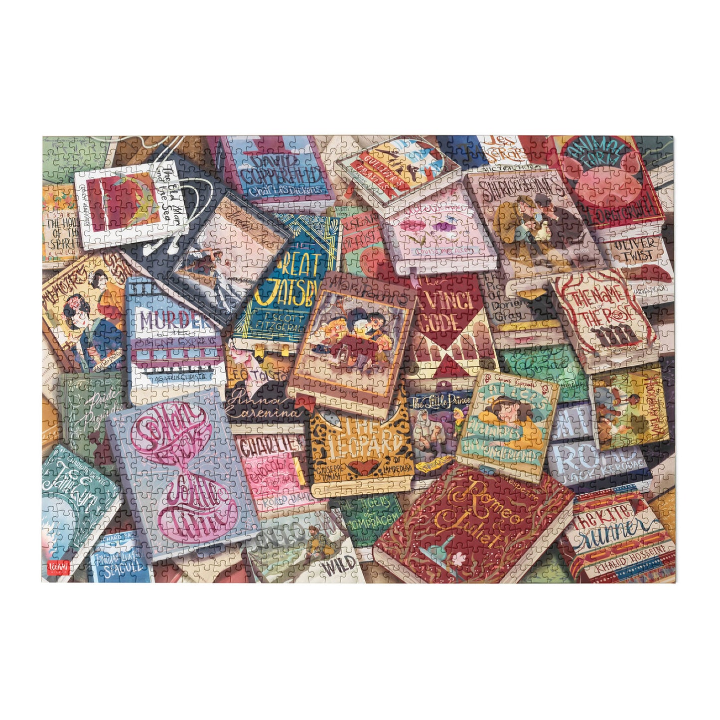 1000-PIECE PUZZLE - PUZZLE - BOOK LOVER / PACK DE 3